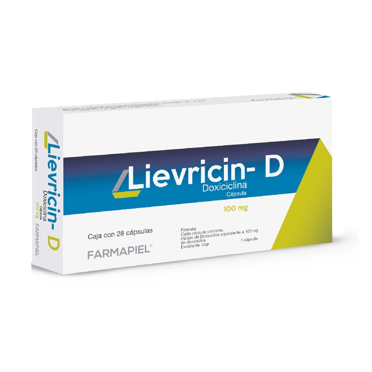 LIEVRICIN-D 100 MG 28 CAPS VR