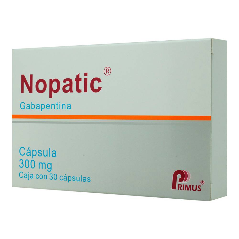 NOPATIC 300 MG CAPS 30