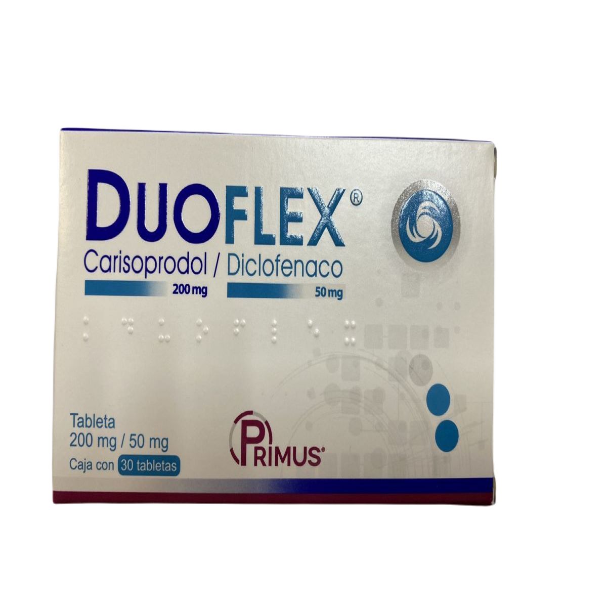 DUOFLEX 200/50 MG 30 TAB