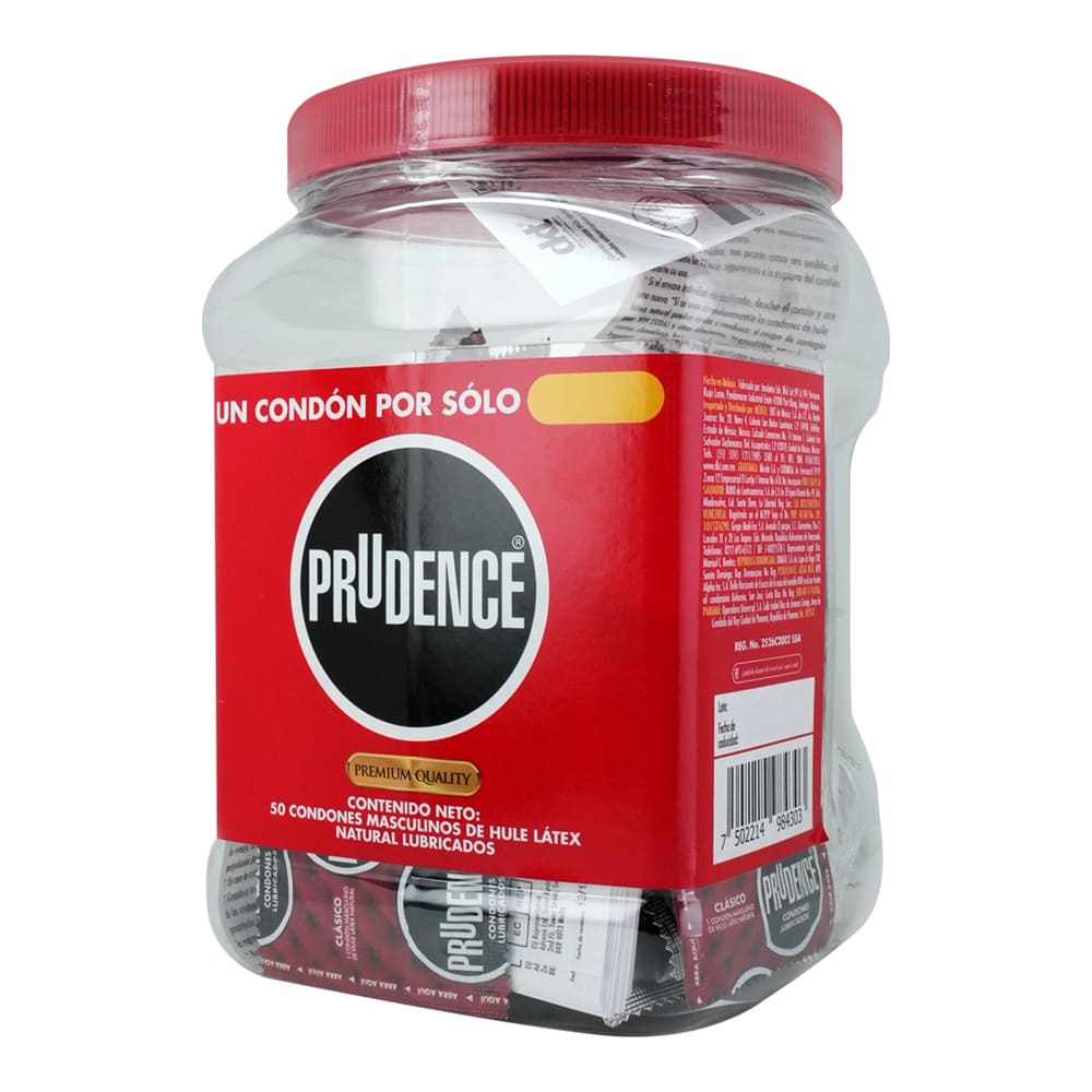 PRESERV PRUDENCE CLASICO VITR C/50