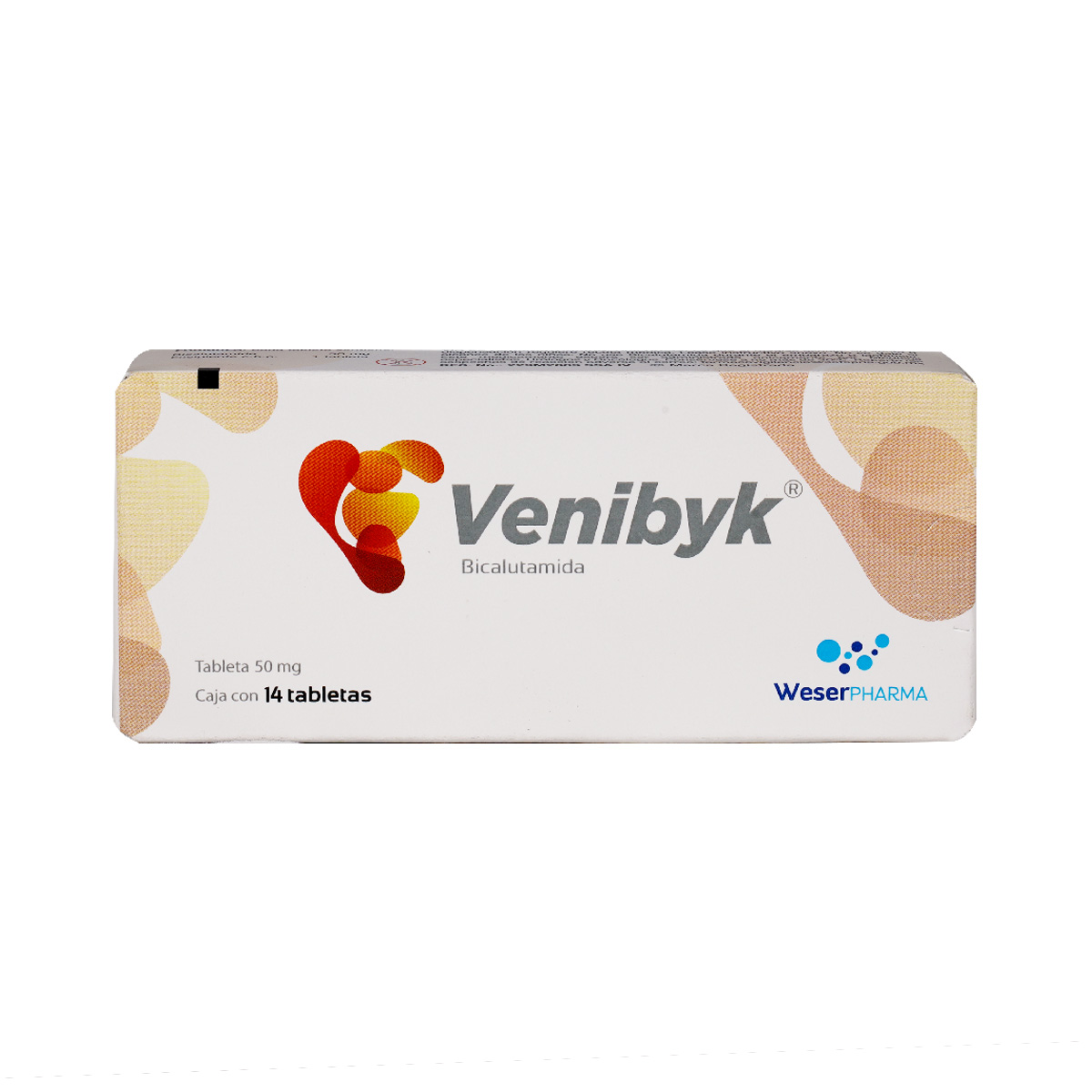 VENIBYK CAJA CON 14 TABS. DE 50 MG