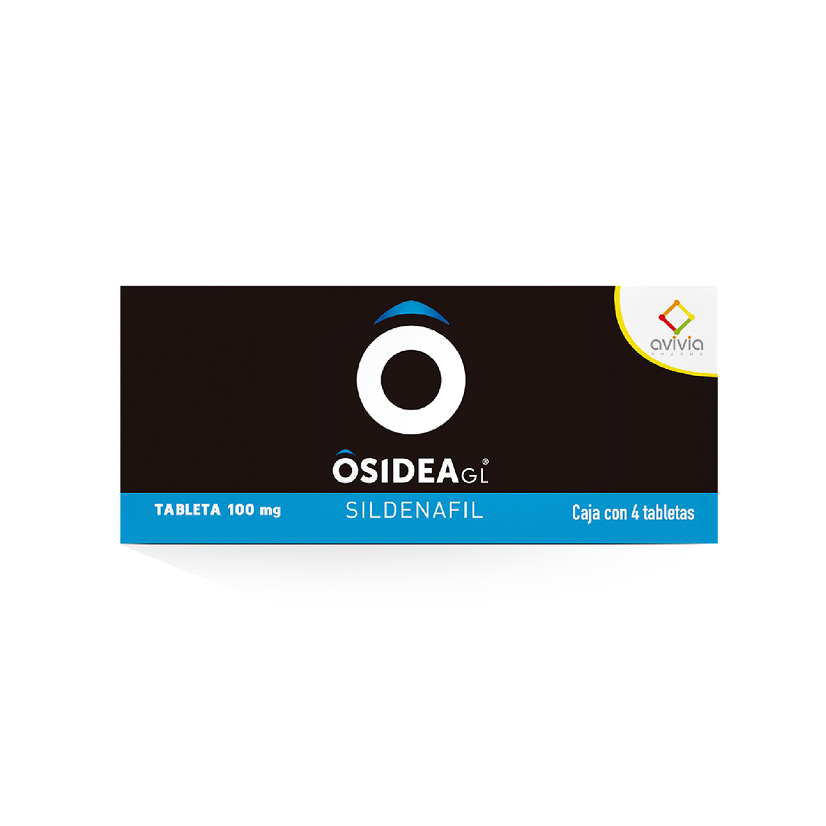OSIDEA GL 100 MG 4 TAB 2X1  LGEN
