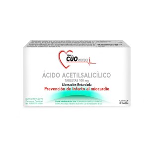 CUOPROTEC LR A-ACETIL 100MG 30TAB CUOPROTEC LR A-ACETIL 100MG 30TAB