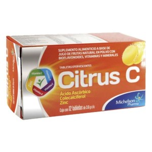 CITRUS C SUP ALIM 12 TAB EFERV CITRUS C SUP ALIM 12 TAB EFERV