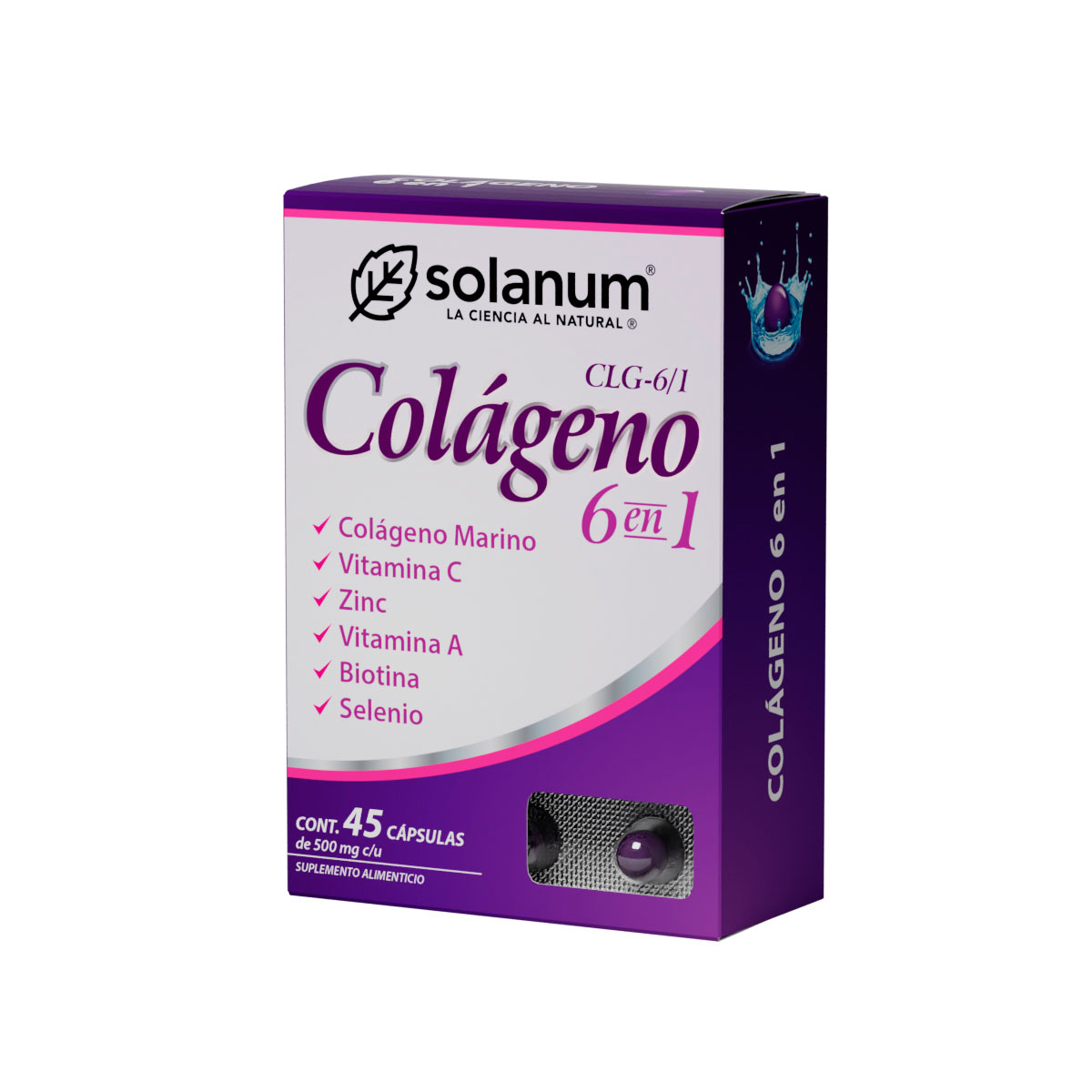 COLAGENO 6EN1 SUP ALIM 45 CAPS