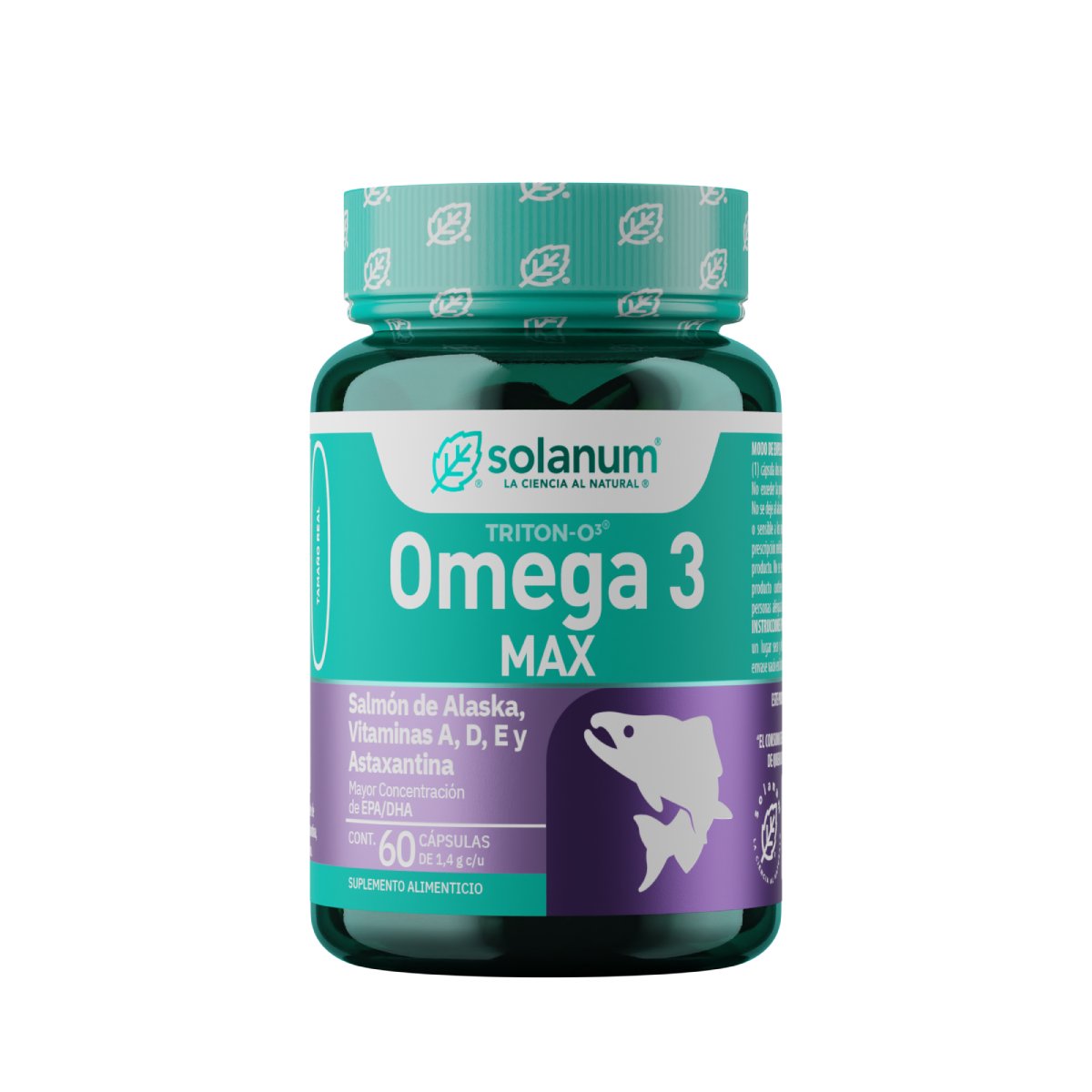 OMEGA 3 MAX SALMON+VITA E 60 CAPS