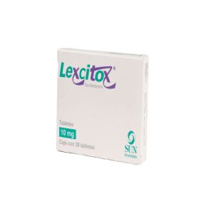 LEXCITOX 10 MG 28 TAB LEXCITOX 10 MG 28 TAB