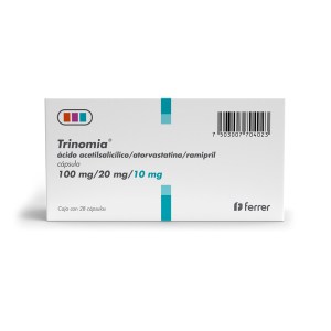 TRINOMIA 100/20/10 MG CON 28 CÁPSULAS TRINOMIA 100/20/10 MG CON 28 CÁPSULAS