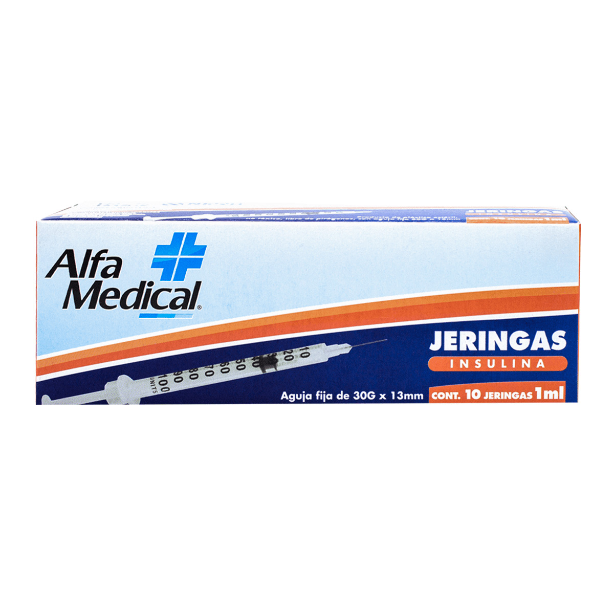 JGA ALFA MED 30GX13MM 1ML C/10