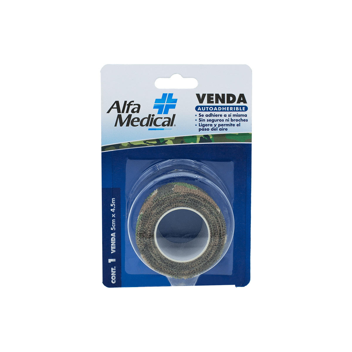 VENDA ALFA MED ADH CAMU 5CMX4.5M