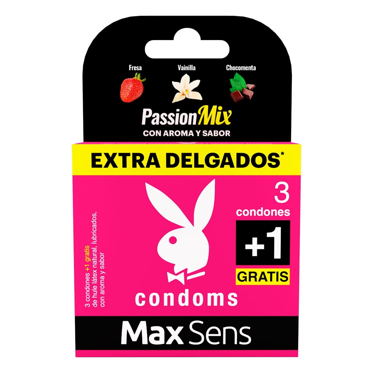 PRESERV PLAYBOY PASSION MIX C/3+1