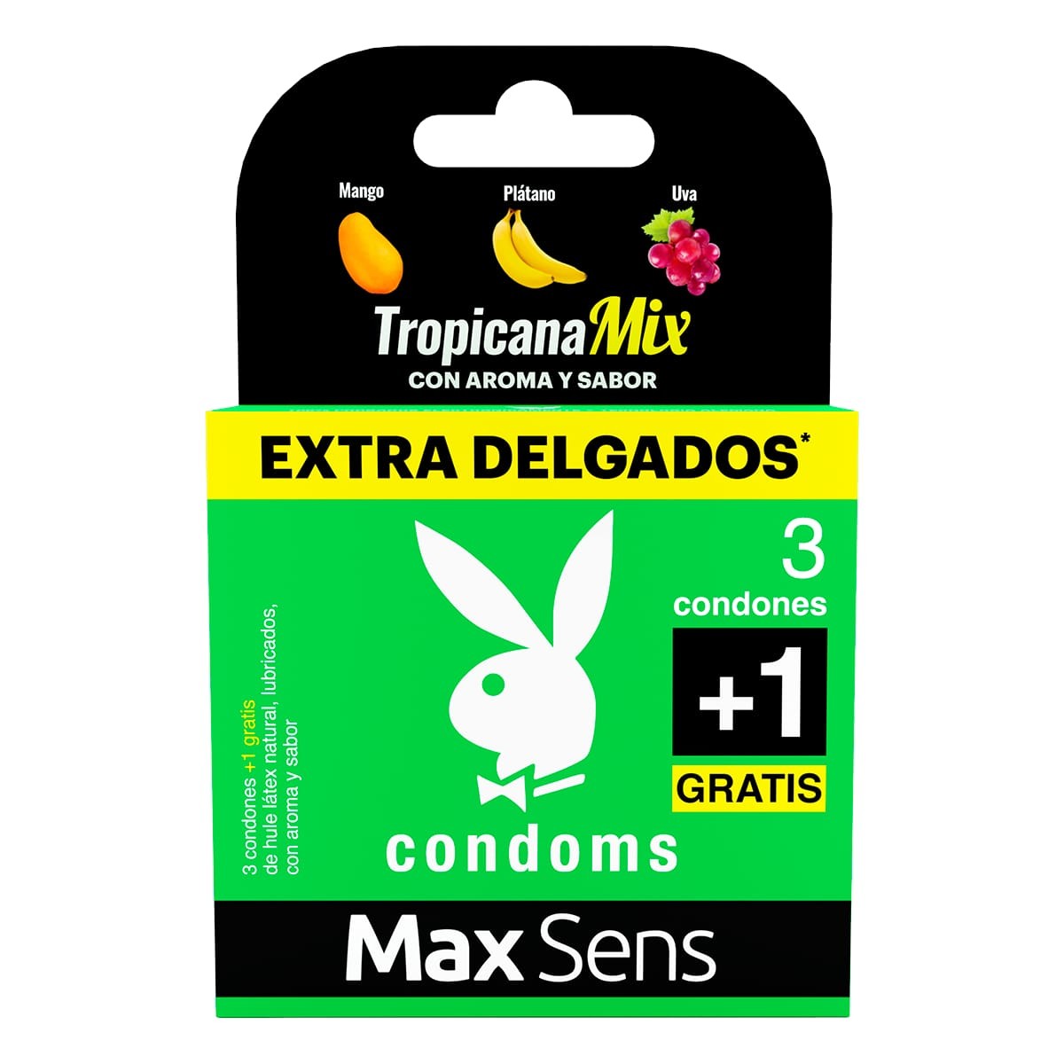 PRESERV PLAYBOY TROPICANA MIX 3+1