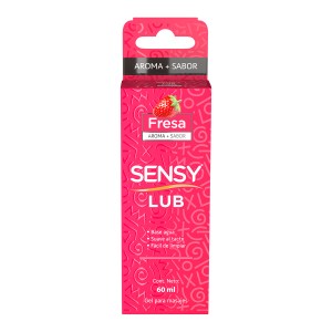 GEL SENSY LUB P/MASAJE FRESA 60ML GEL SENSY LUB P/MASAJE FRESA 60ML