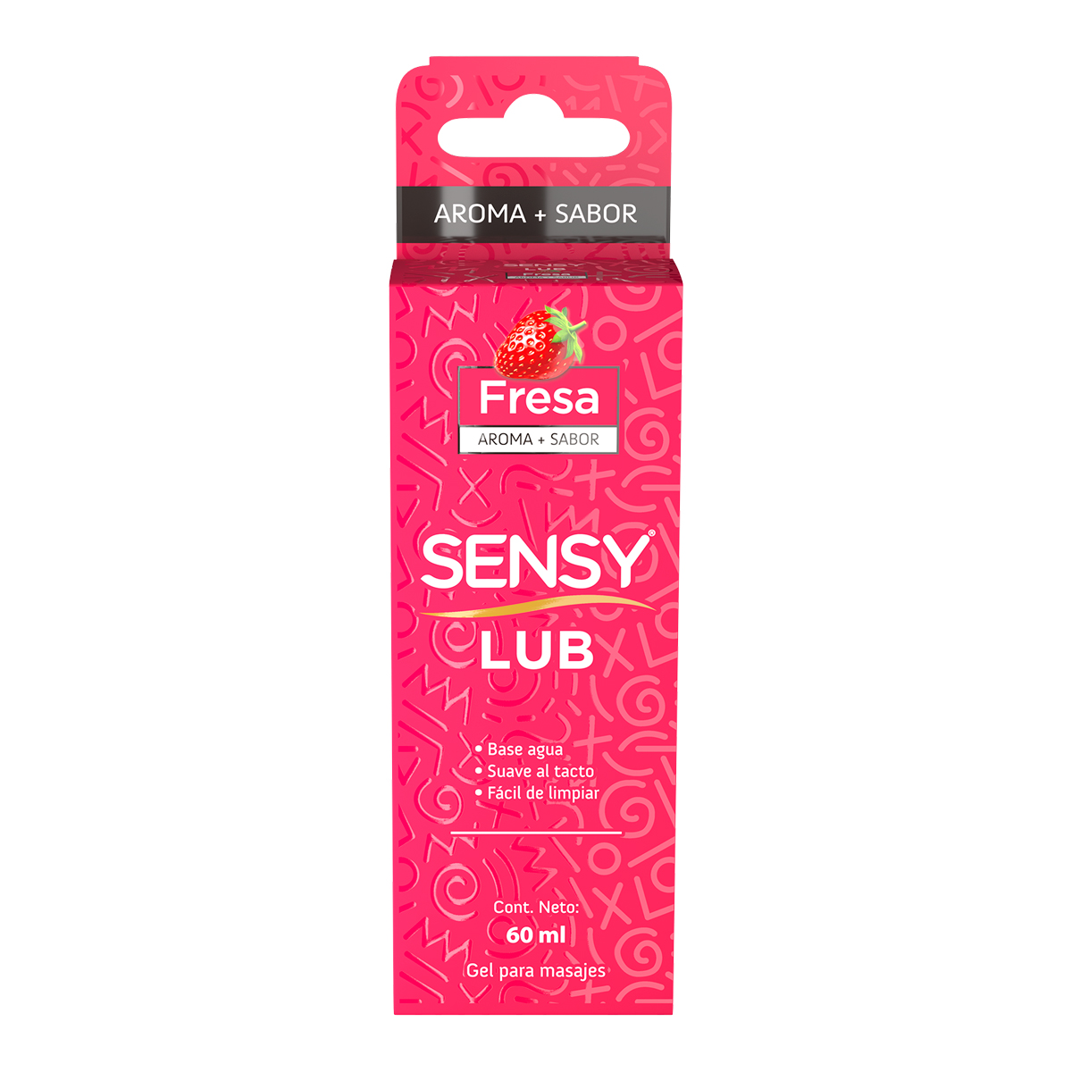 GEL SENSY LUB P/MASAJE FRESA 60ML