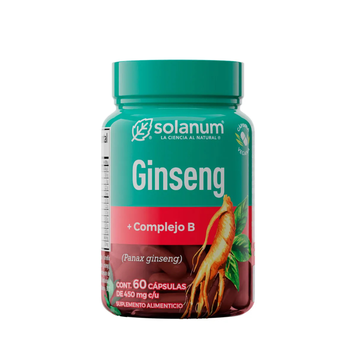 SOLANUM HB GINSENG 60X450MG