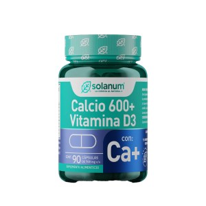 SOLANUM CALCIO 600 + VITAMIANA D3 90X700MG SOLANUM CALCIO 600 + VITAMIANA D3 90X700MG