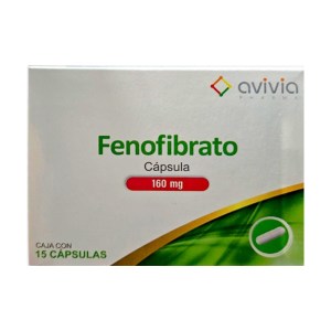 FENOFIBRATO 160 MG 15 CAPS LGEN FENOFIBRATO 160 MG 15 CAPS LGEN