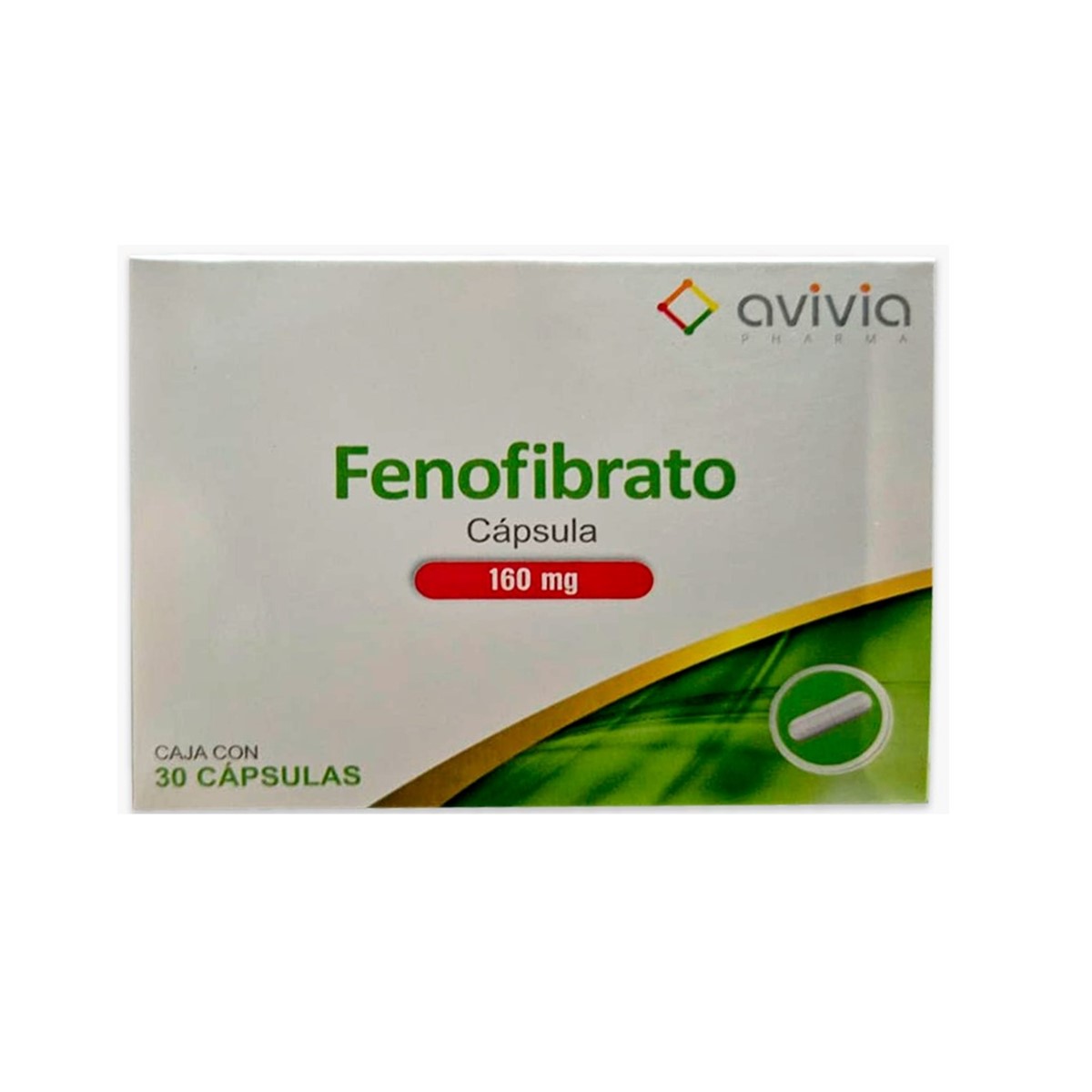 FENOFIBRATO 160 MG 30 CAPS  LGEN
