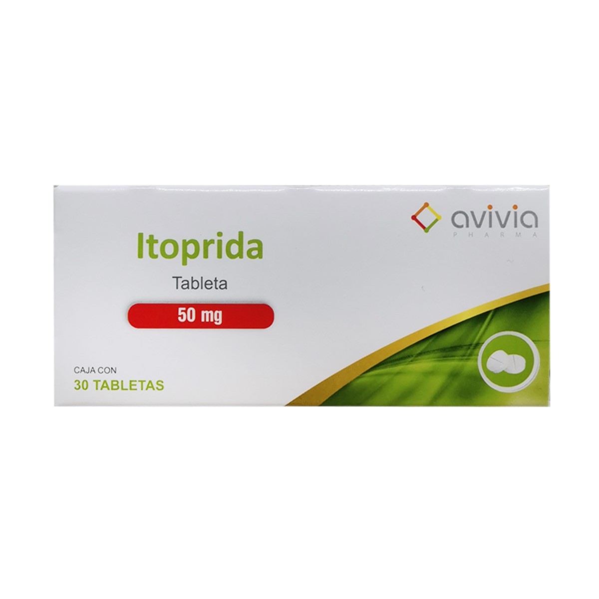 ITOPRIDA 50 MG 30 TAB       LGEN