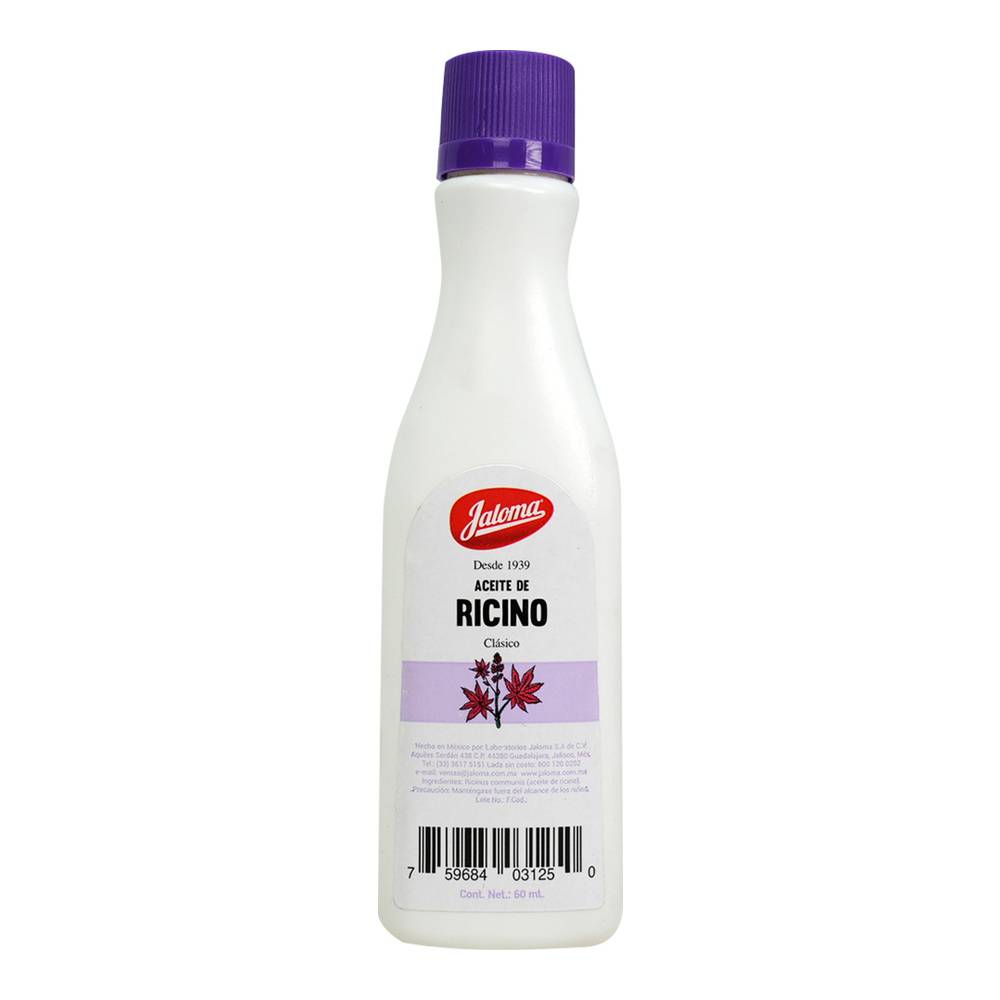 AC-RICINO JALOMA EMOL-SUAV 60 ML