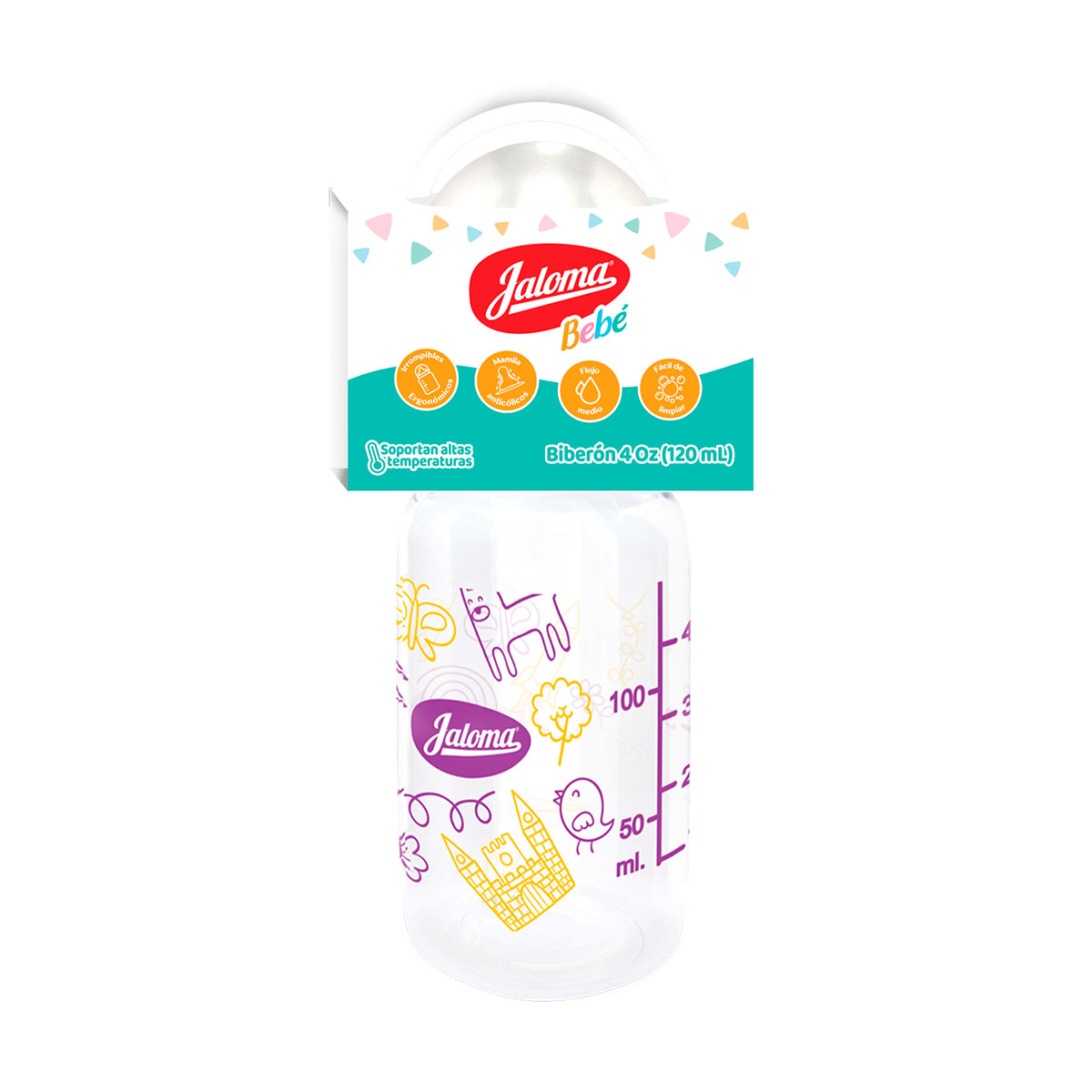 BIB JALOMA CRISTALINO 4 OZ