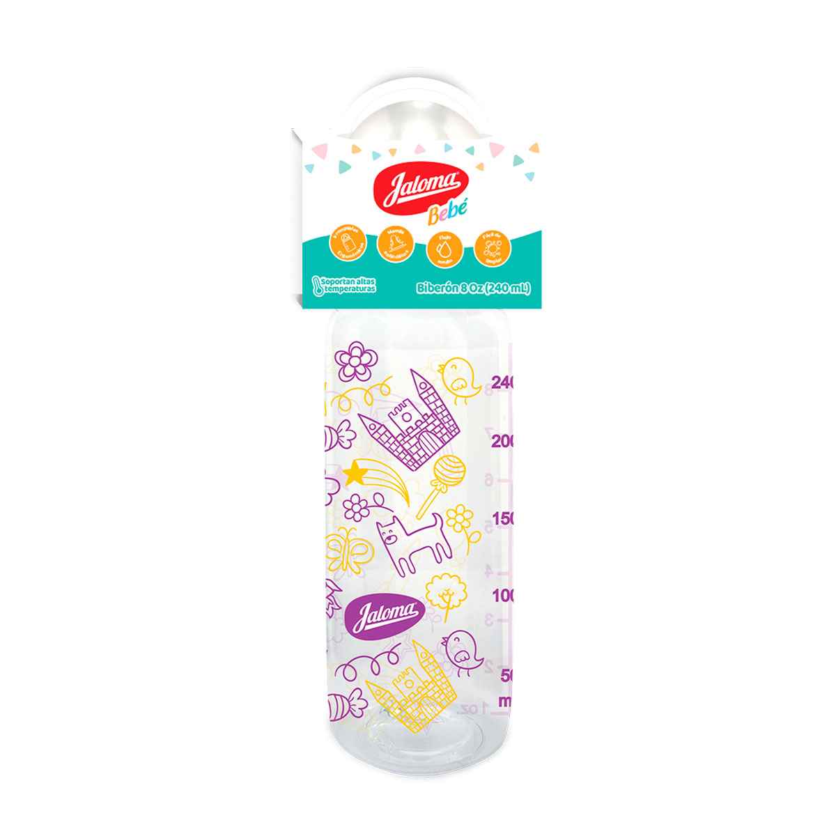 BIB JALOMA CRISTALINO 8 OZ