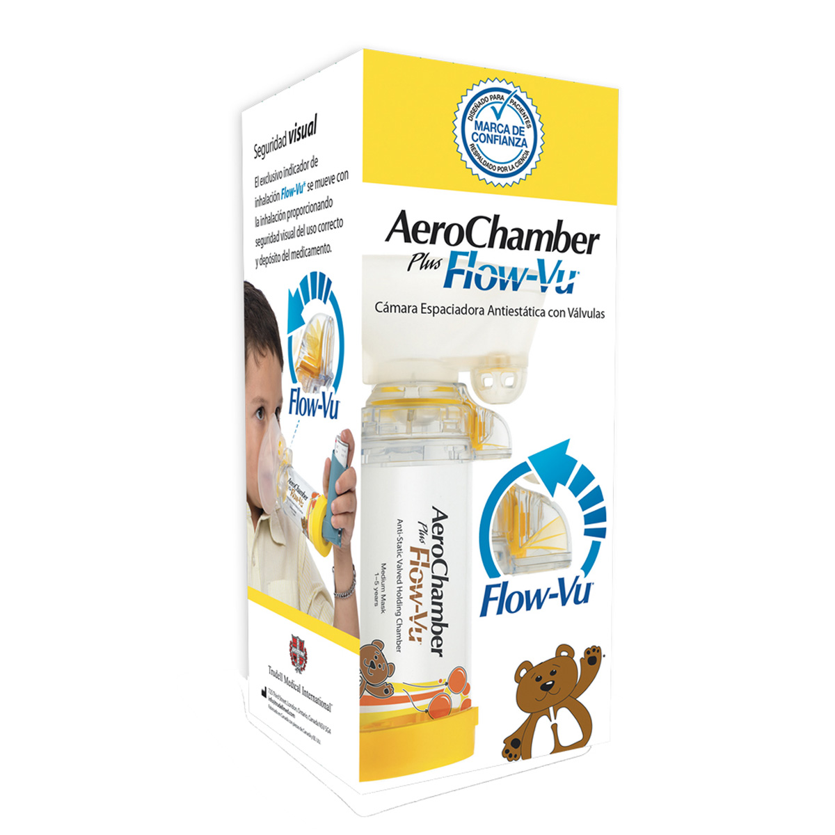 AEROCHAMBER PLUS INF FLOW-VU