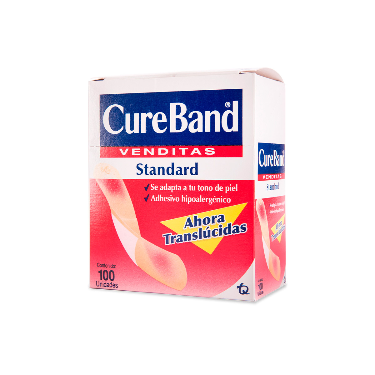 CUREBAND VENDITAS TRANS C/100
