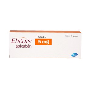 ELICUIS TABL F.COATE 5 MG X 20 ELICUIS TABL F.COATE 5 MG X 20