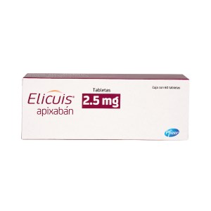 ELICUIS 2.5 MG 60 TAB ELICUIS 2.5 MG 60 TAB