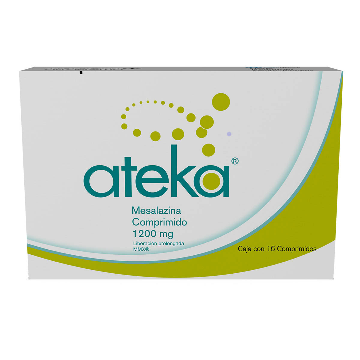 ATEKA 1200 MG 16 CPR