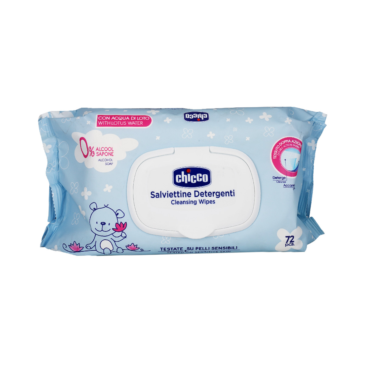 TAS HUM CHICCO LIMPIADORAS C/72