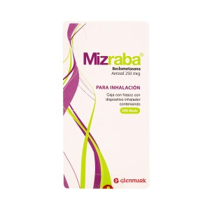 MIZRABA 250MCG INHALADOR 200DOSIS MIZRABA 250MCG INHALADOR 200DOSIS