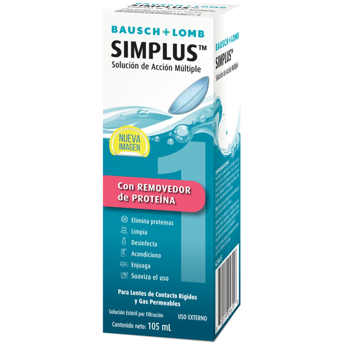BAUSCH L SIMPLUS 105 ML SOL