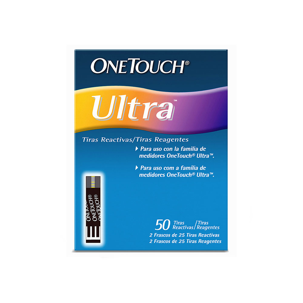 ONE TOUCH ULTRA 50 TIRAS REAC