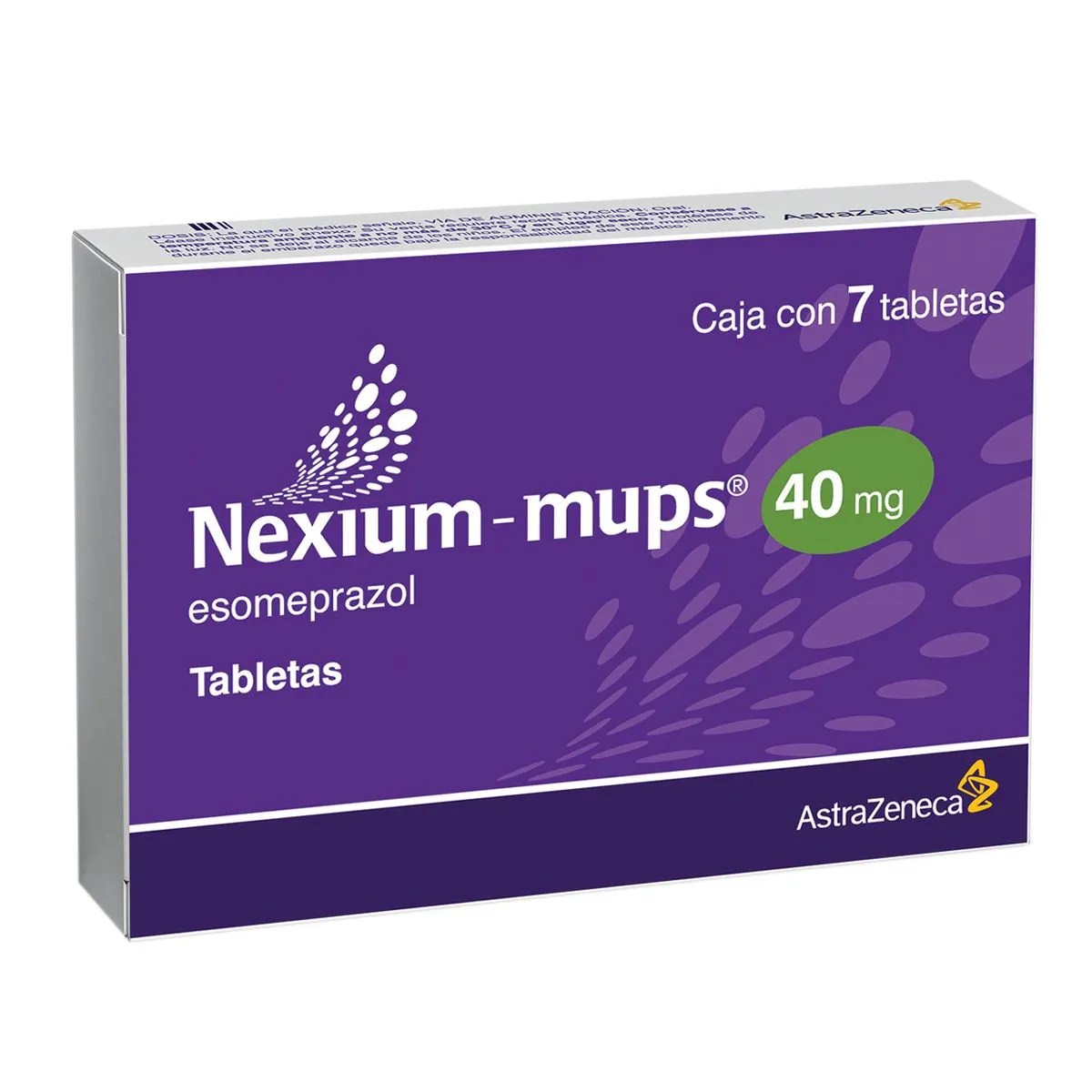 NEXIUM-MUPS 40 MG 7 TAB