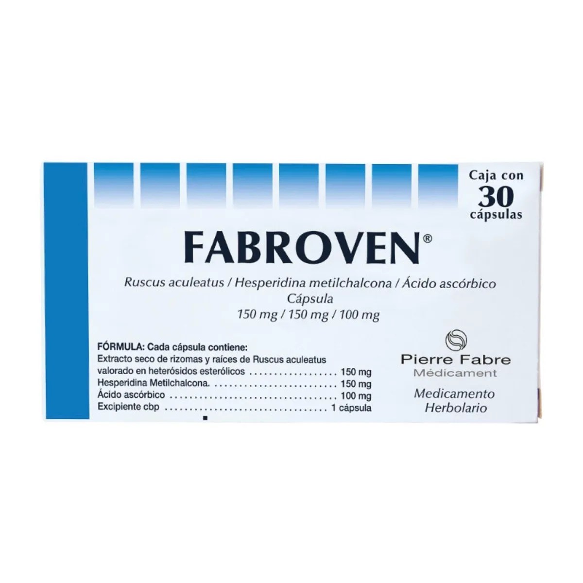 FABROVEN 150 MG 30 CAPS