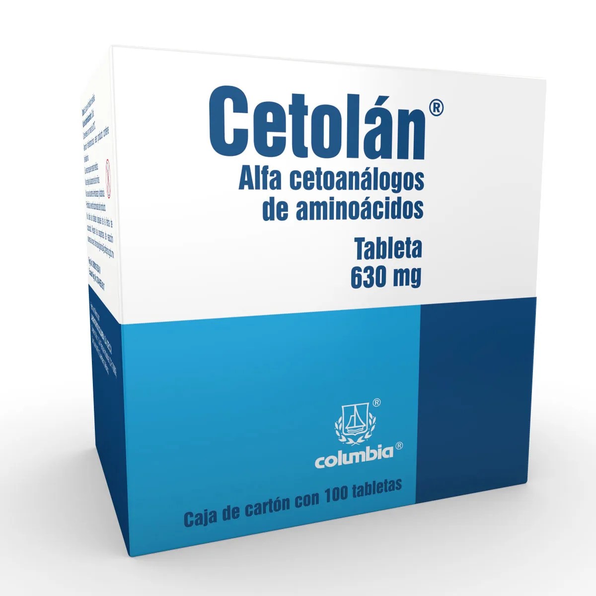 CETOLAN 630 MG 100 TAB