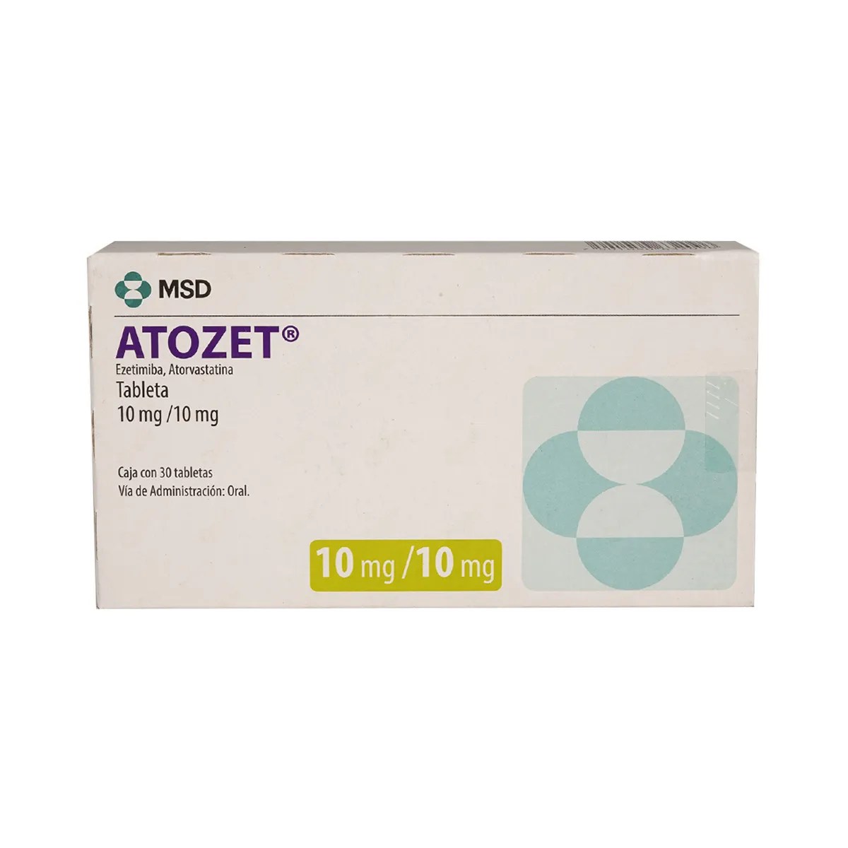 ATOZET 10/10MG 30 TAB