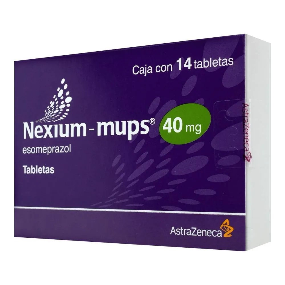 NEXIUM-MUPS 40 MG 14 TAB