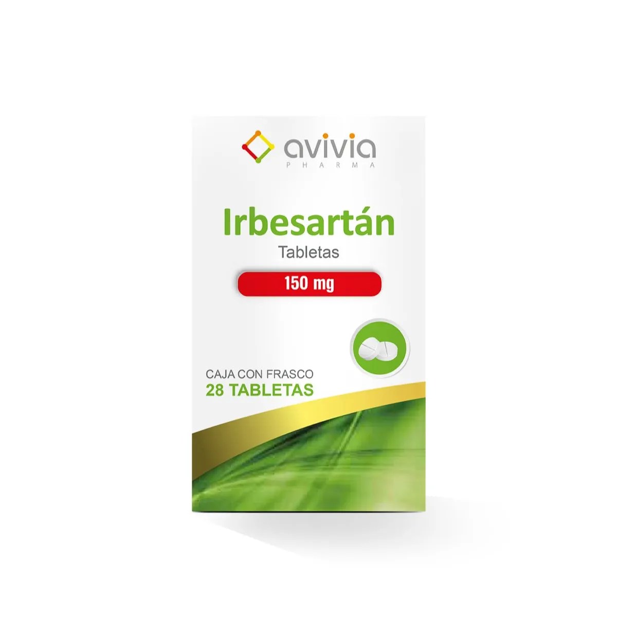 IRBESARTAN 150MG FCO 28 TAB LGEN