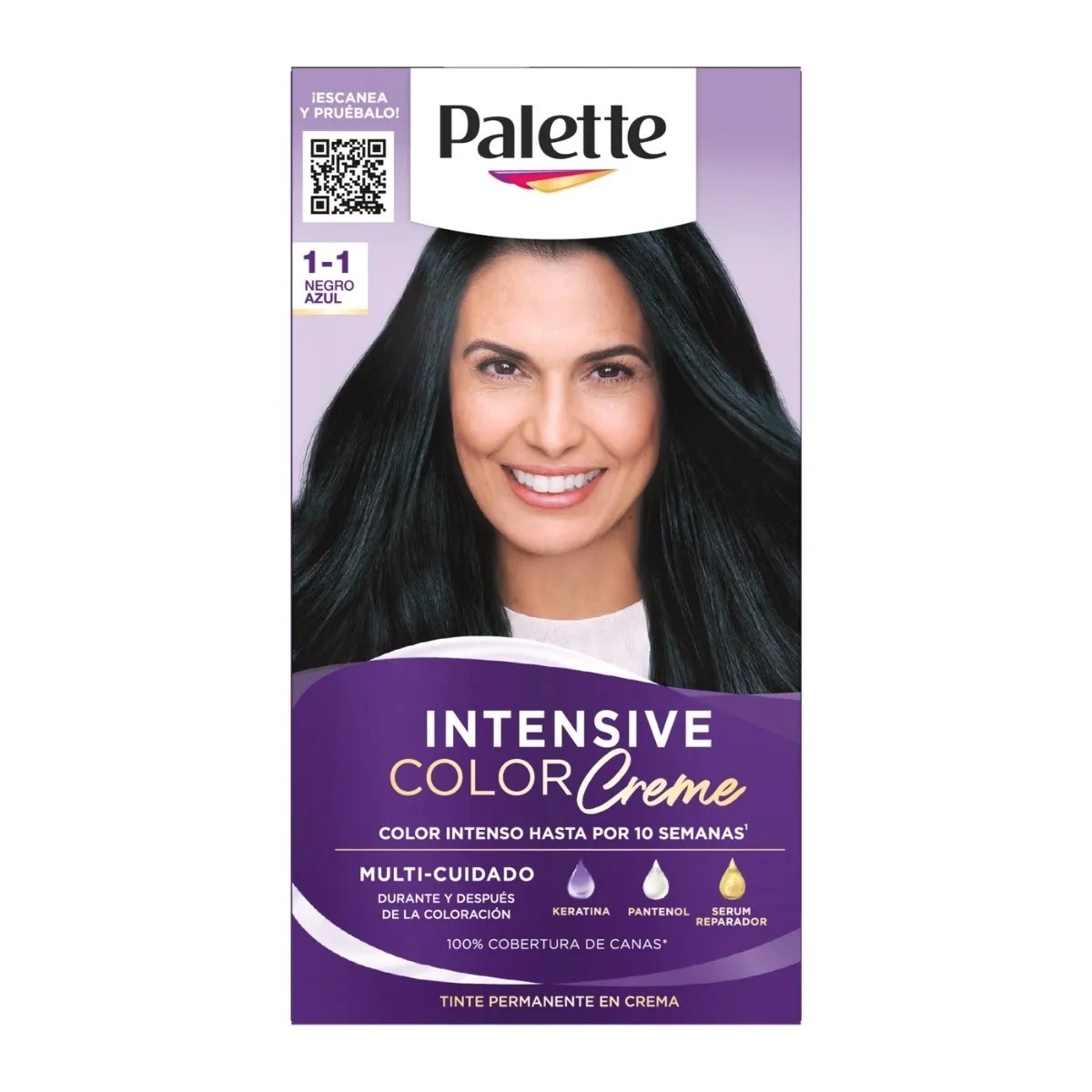 TIN PALETTE COLOR-C NGRO-AZUL
