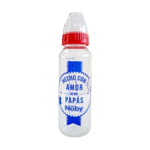 BIB NUBY DECORADO +0M 9OZ 270ML BIB NUBY DECORADO +0M 9OZ 270ML