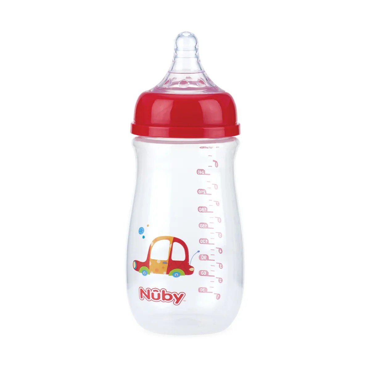 BIB NUBY DECORADO +3M 9OZ 270ML