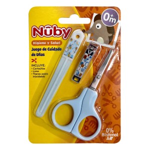 KIT NUBY CUIDADO DE UNAS 0M+ 3PZ KIT NUBY CUIDADO DE UNAS 0M+ 3PZ