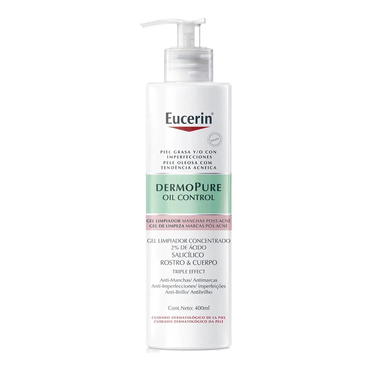 GEL EUCERIN DERMO PURE CTRL 400ML