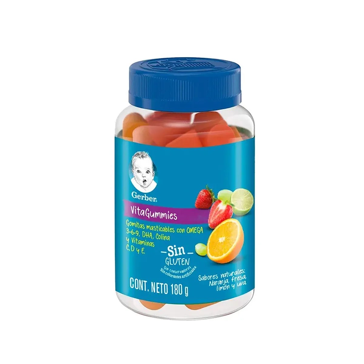 VITAGUMMI GERBER 60 GOMITAS MASTIC