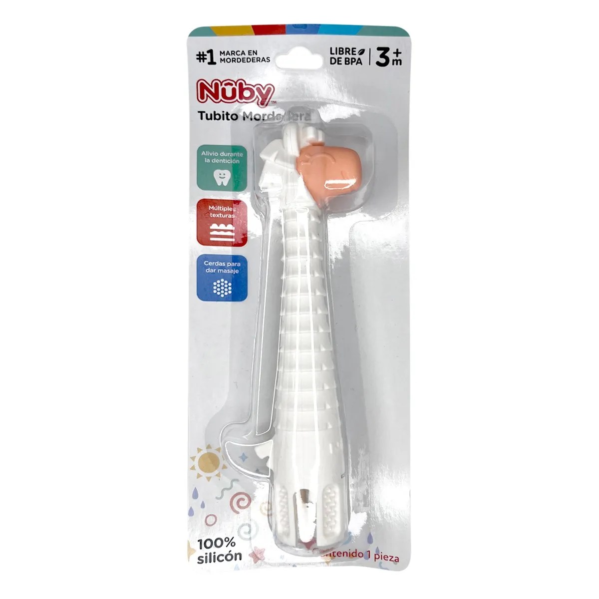 TUB MORDEDERA NUBY DIN/LLAMA +3M