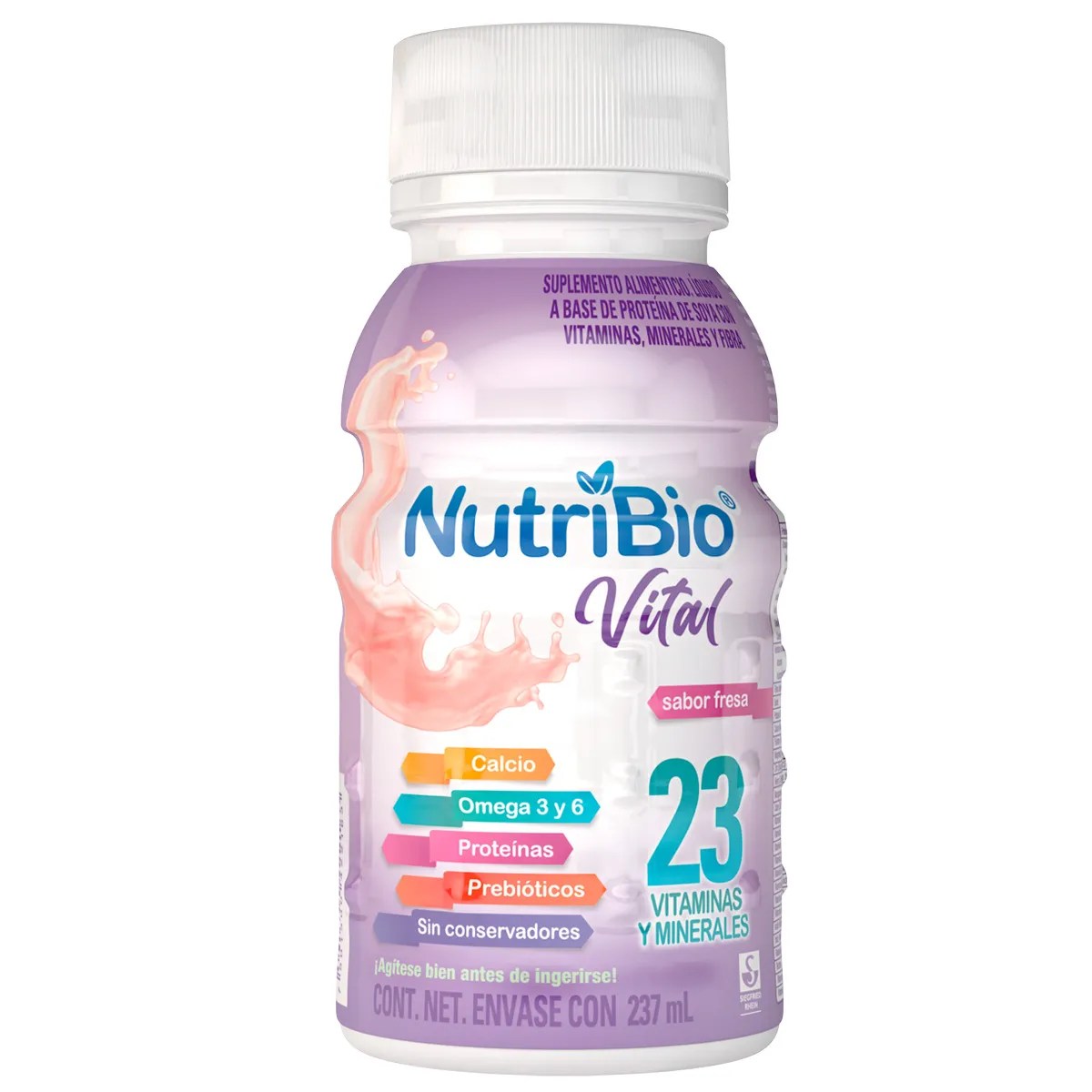 NUTRIBIO VITAL LIQ FRESA 237 ML