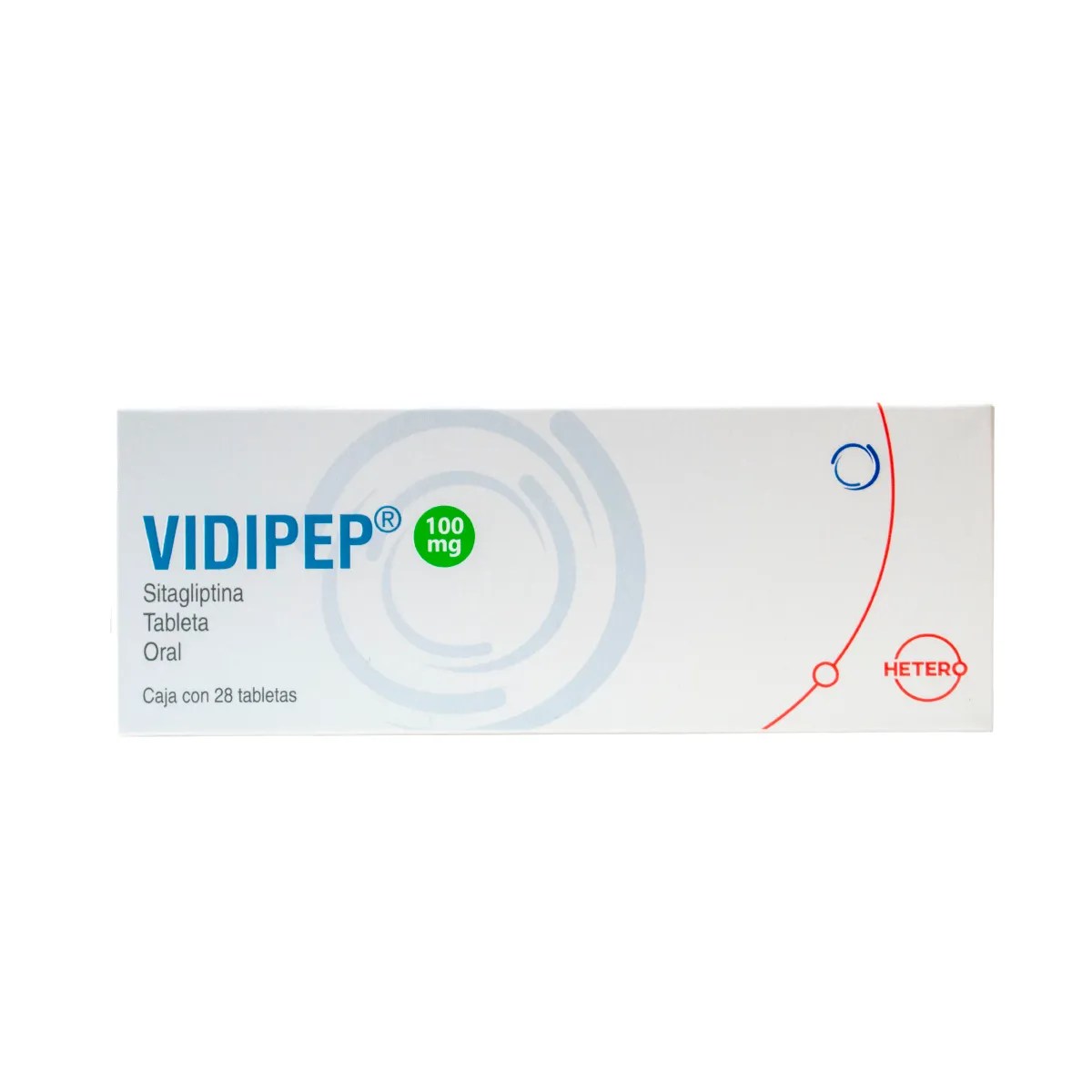VIDIPEP 100 MG 28 TAB